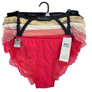 Marilyn Monroe Women’s Panties Sz Large Pkg/5 Cheeky Multi Colors MSRP $48